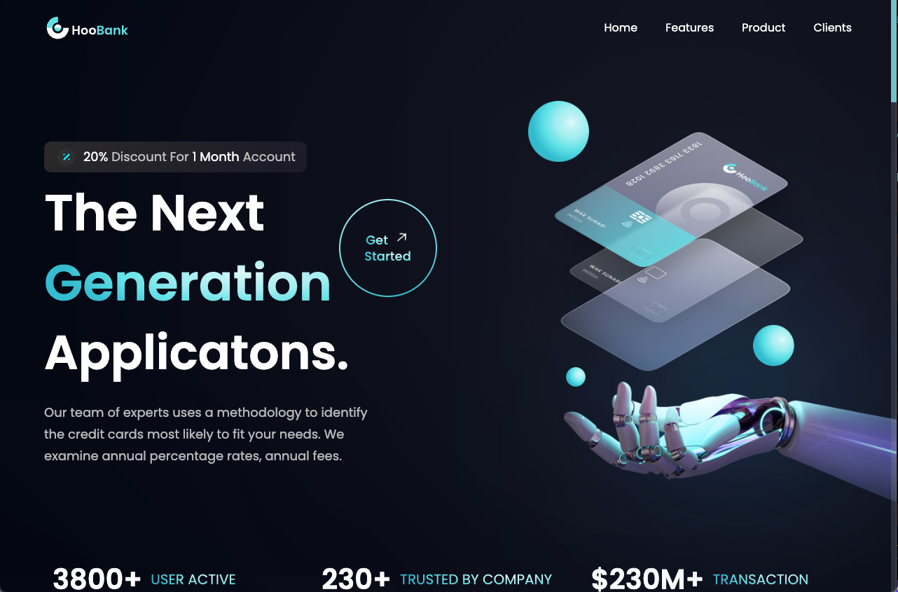 responsive 3d website poster