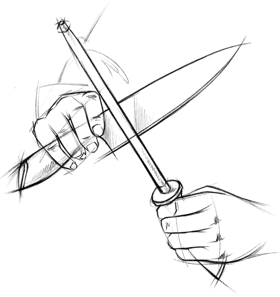 knife sketch